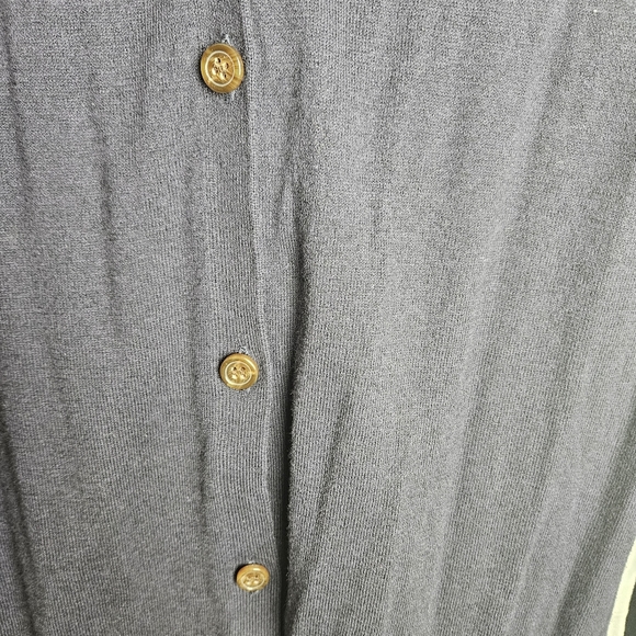 LOGO by Lori Goldstein Women Mulberry Asymmetrical Sweater Size Large - Picture 5 of 8